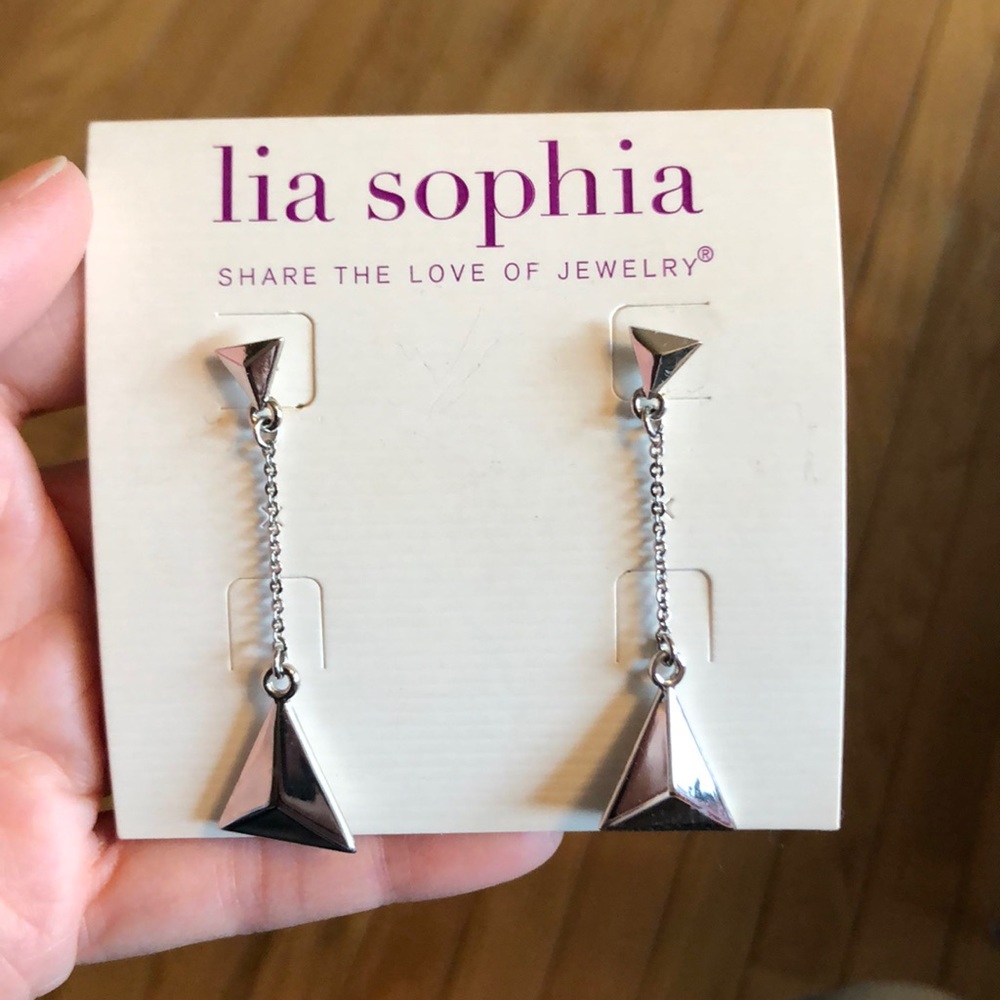 Silver Lia Sophia Earrings